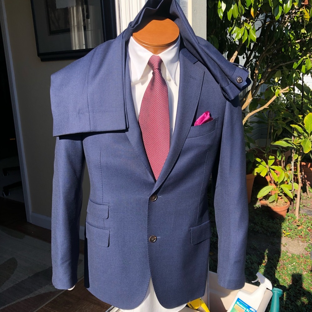 SuitSupply Vitale Barberis Italian Wool suit 38R
